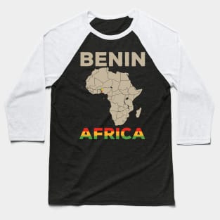 Benin-Africa Baseball T-Shirt